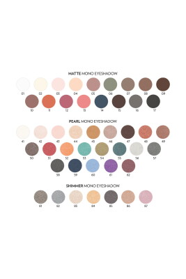  Soft Color Pearl Mono Eyeshadow - 54 Moss - Tekli Sedefli Far - 7