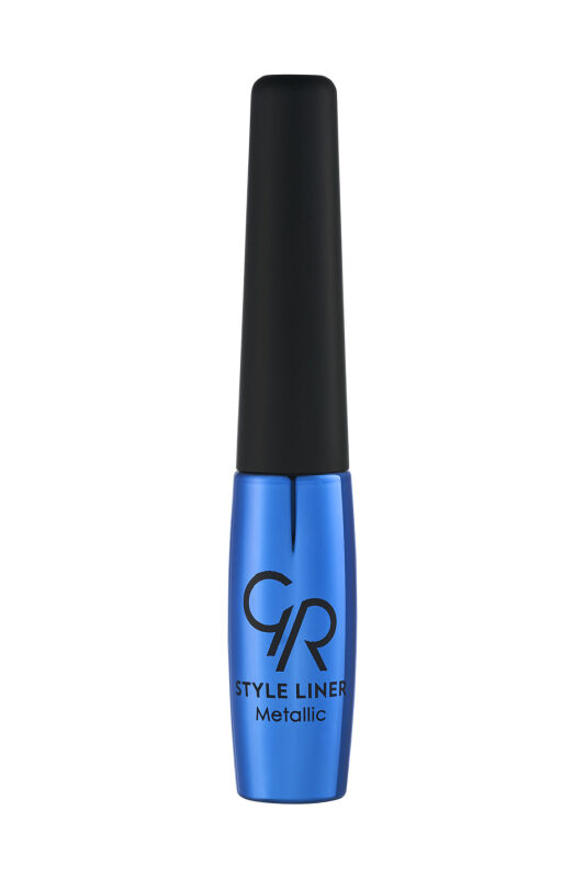  Style Liner Metallic Eyeliner - 18 Electric Blue - Metalik Eyeliner - 1