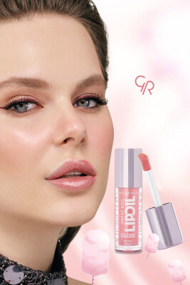 Golden Rose Sweet Kiss Lip Oil Gloss -01 - Cotton Candy- Meyveli Dudak Parlatıcısı - 6