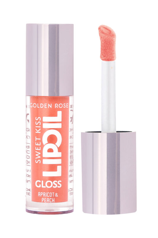 Golden Rose Sweet Kiss Lip Oil Gloss -02 - Apricot & Peach- Meyveli Dudak Parlatıcısı - 9