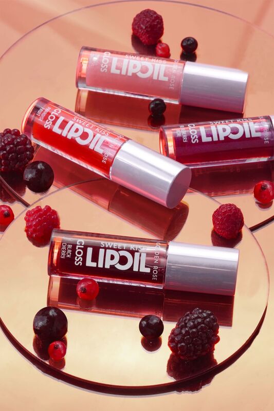 Golden Rose Sweet Kiss Lip Oil Gloss -05 - Mocha Mousse Latte- Meyveli Dudak Parlatıcısı - 4