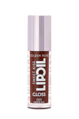 Golden Rose Sweet Kiss Lip Oil Gloss -06 - Coco Chocolate- Meyveli Dudak Parlatıcısı 