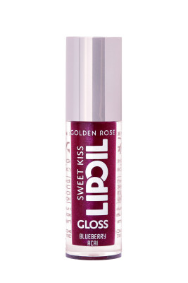 Golden Rose Sweet Kiss Lip Oil Gloss- 07 - Blueberry Acai- Meyveli Dudak Parlatıcısı - 1