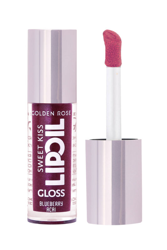 Golden Rose Sweet Kiss Lip Oil Gloss- 07 - Blueberry Acai- Meyveli Dudak Parlatıcısı - 2