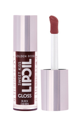 Golden Rose Sweet Kiss Lip Oil Gloss - 08-Black Cherry - Meyveli Dudak Parlatıcısı - 2