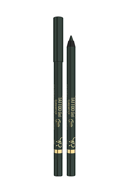 Tattoo Gel Eyepencil-113 Dark Green-Uzun Süre Kalıcı Gel Göz Kalemi - 3