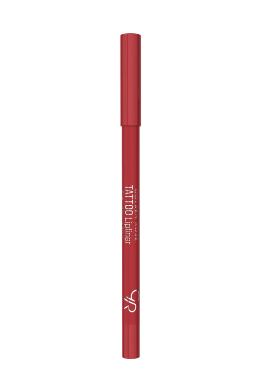 Golden Rose Tattoo Lipliner-214 Poppy Red-Dudak Kalemi - 2