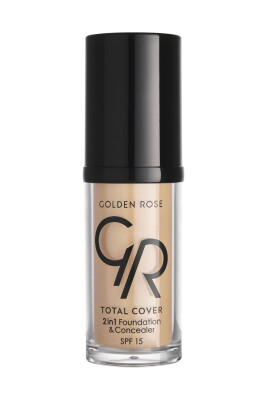 Total Cover 2in1 Foundation & Concealer - 02 Ivory - 2si1 Arada Fondöten ve Kapatıcı - 1