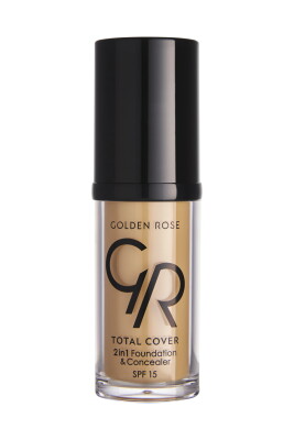 Total Cover 2in1 Foundation & Concealer - 23 Medium Yellow Beige - 2si1 Arada Fondöten ve Kapatıcı 