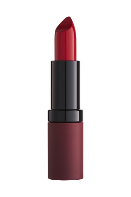 Velvet Matte Lipstick - 15 Carmine - Velvet Mat Ruj - Golden Rose