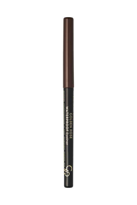  Waterproof Automatic Eyeliner - 010 Copper Brown - Asansörlü Göz Kalemi - 1