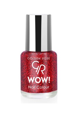 Wow Nail Color Glitter - 209 - Işıltılı Mini Oje - Golden Rose