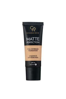 Golden Rose Matte Perfection Full Coverage Foundation W4 