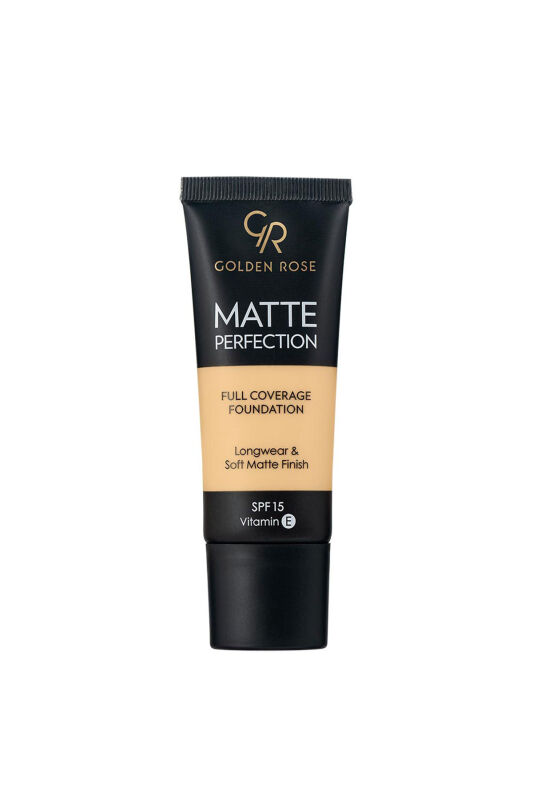 Golden Rose Matte Perfection Full Coverage Foundation W2 - 1