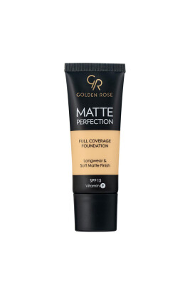 Matte Perfection Full Coverage Foundation - Warm 02 - Yoğun Kapatıcı Mat Fondöten 