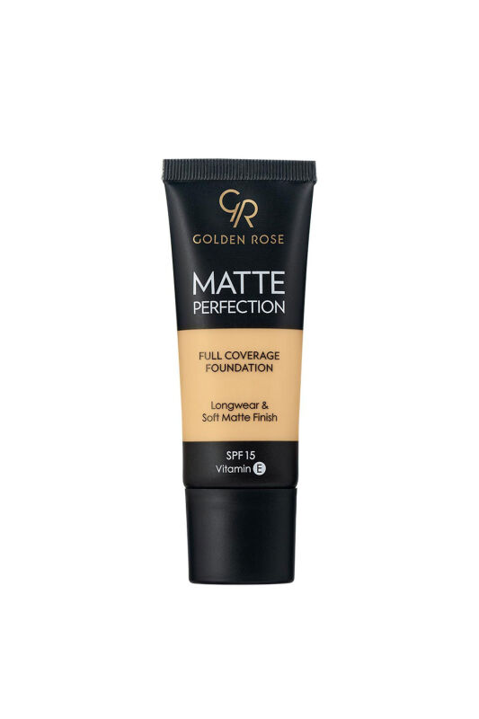 Golden Rose Matte Perfection Full Coverage Foundation W3 - 1