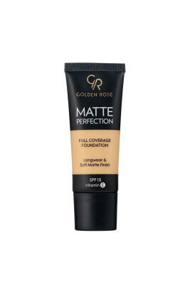 Matte Perfection Full Coverage Foundation - Warm 04 - Yoğun Kapatıcı Mat Fondöten 