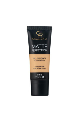 Matte Perfection Full Coverage Foundation - Warm 05 - Yoğun Kapatıcı Mat Fondöten 