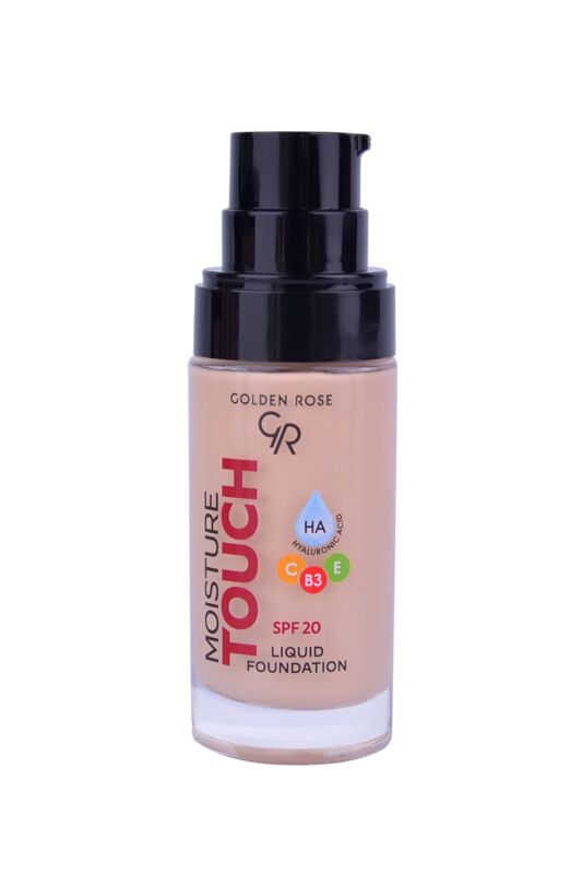 Mouisture Touch Liquid Foundation -102 -Orta Kapatıcı Fondöten - 1