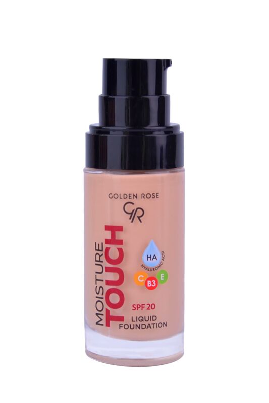 Mouisture Touch Liquid Foundation -104- Orta Kapatıcı Fondöten - 1