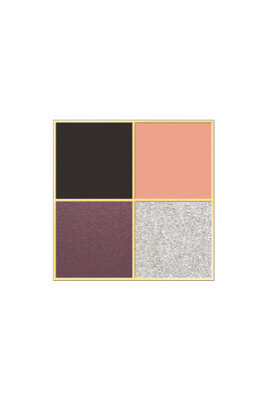 Quattro Eyeshadow Palette - 01 Midnight Kiss - Dörtlü Far Paleti 