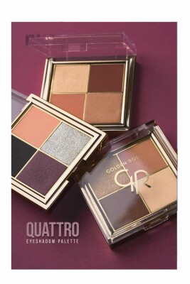 Quattro Eyeshadow Palette - 02 Royal Jungle - Dörtlü Far Paleti - 3