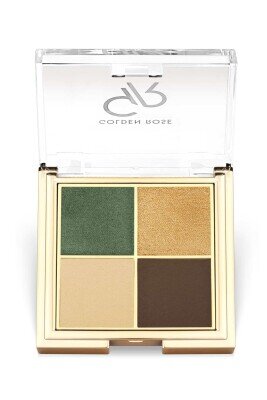 Quattro Eyeshadow Palette - 02 Royal Jungle - Dörtlü Far Paleti 