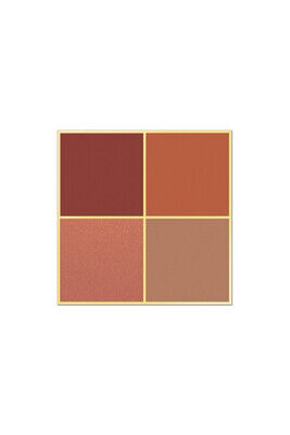 Quattro Eyeshadow Palette - 05 Red Brick - Dörtlü Far Paleti - 2