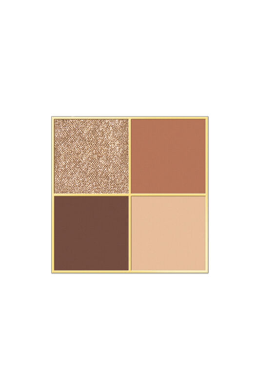 Golden Rose Quattro Eyeshadow Palette 04 Coffee Dream - 2