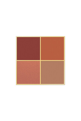 Golden Rose Quattro Eyeshadow Palette 05 Red Brick - 2