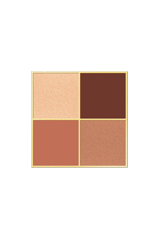 Golden Rose Quattro Eyeshadow Palette 06 Sunset Date - 2