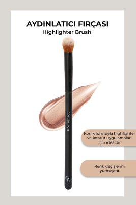 Highlighter Brush - Aydınlatıcı Fırçası - Golden Rose