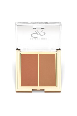 Golden Rose Iconic Blush Duo 03 Rosy Bronze