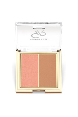 Iconic Blush Duo - 01 Rose and Nude - İkili Allık - 1