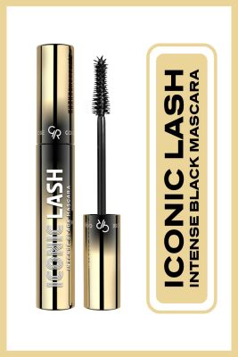 Iconic Lash Intense Black Mascara - Yoğun Hacim Veren Maskara - Golden Rose (1)