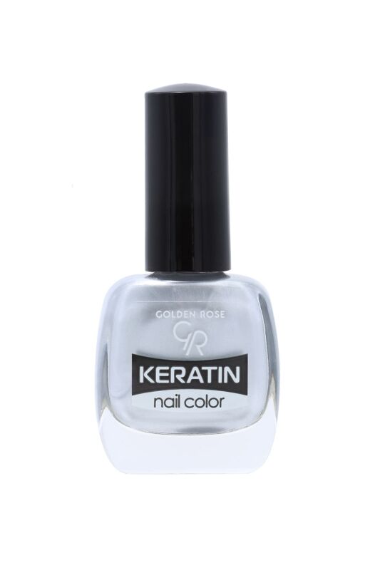 Keratin Nail Color - 126 - Keratin Gümüş Oje - 1