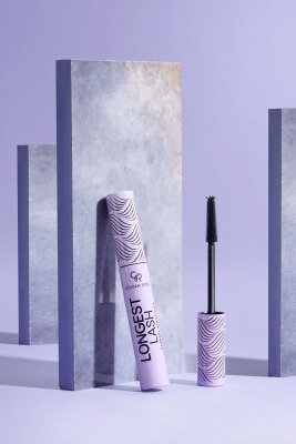 Longest Lash Tubing Mascara - Ekstra Uzunluk ve Takma Kirpik Etkili Siyah Maskara - Golden Rose (1)