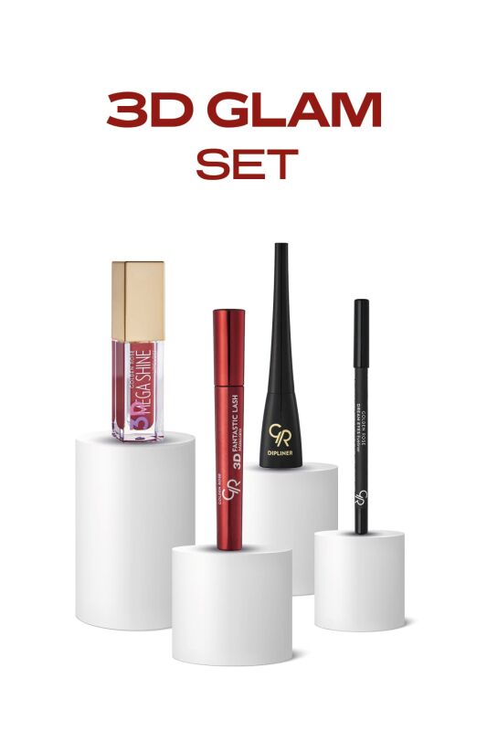 3D Glam Set - 3D Etkili Güzellik Seti - 2