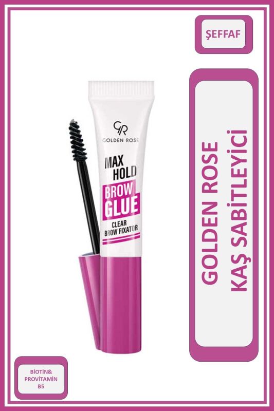 Max Hold Brow Glue - Şeffaf Kaş Sabitleyici - 1