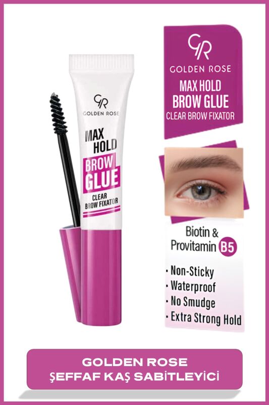 Max Hold Brow Glue - Şeffaf Kaş Sabitleyici - 2