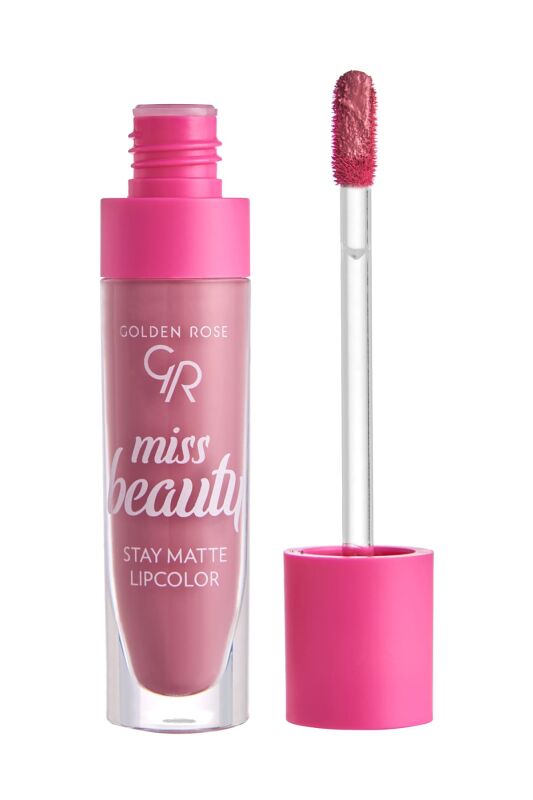 Mıss Beauty Stay Matte Lıpcolor No:03Rosewood - 1