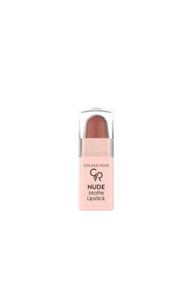 Nude Matte Lipstick Mini 02 - Golden Rose