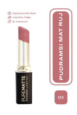 Pure Matte Powder Lipstick - 111 - Pudralı Mat Ruj 