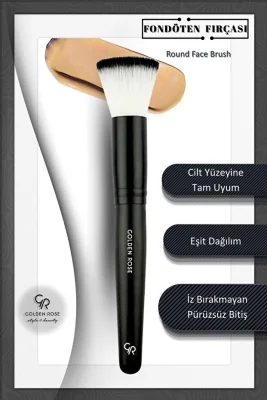 Round Face Brush - Fondöten Fırçası - 2