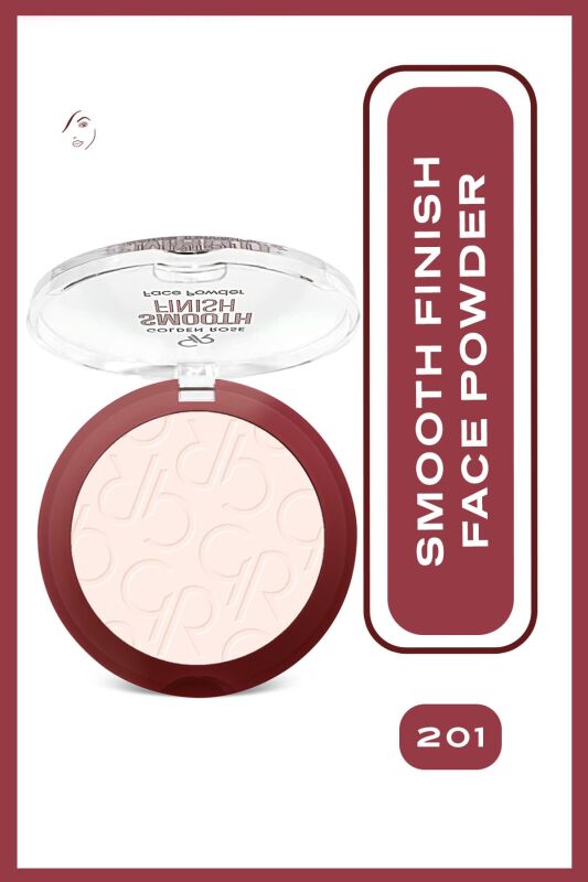 Smooth Finish Face Powder- 201 - Sıkıştırılmış Pudra - 1