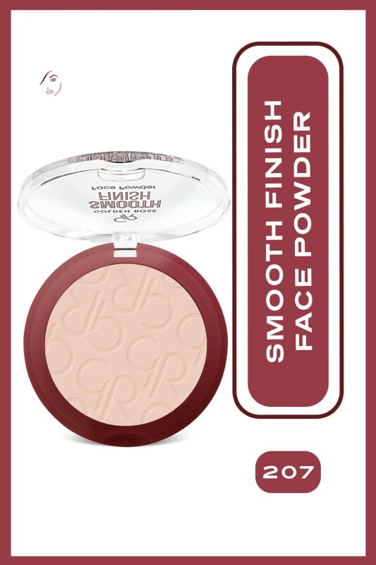 Smooth Finish Face Powder- 207 - Sıkıştırılmış Pudra - 1