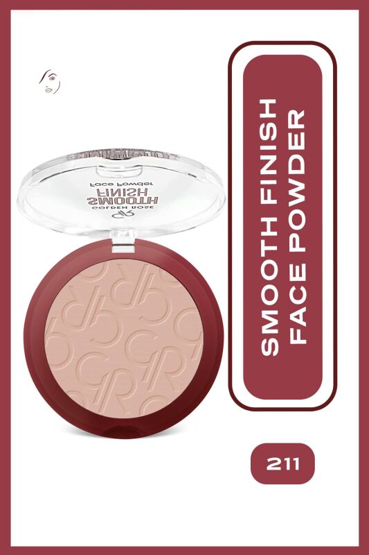 Smooth Finish Face Powder- 211 - Sıkıştırılmış Pudra - 1