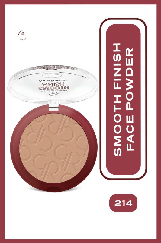 Smooth Finish Face Powder- 214 - Sıkıştırılmış Pudra - 1