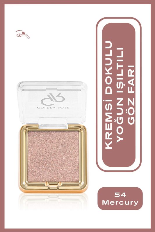 Sparkle Glow Eyeshadow - 54 - Mercury - Işıltılı Far - 1