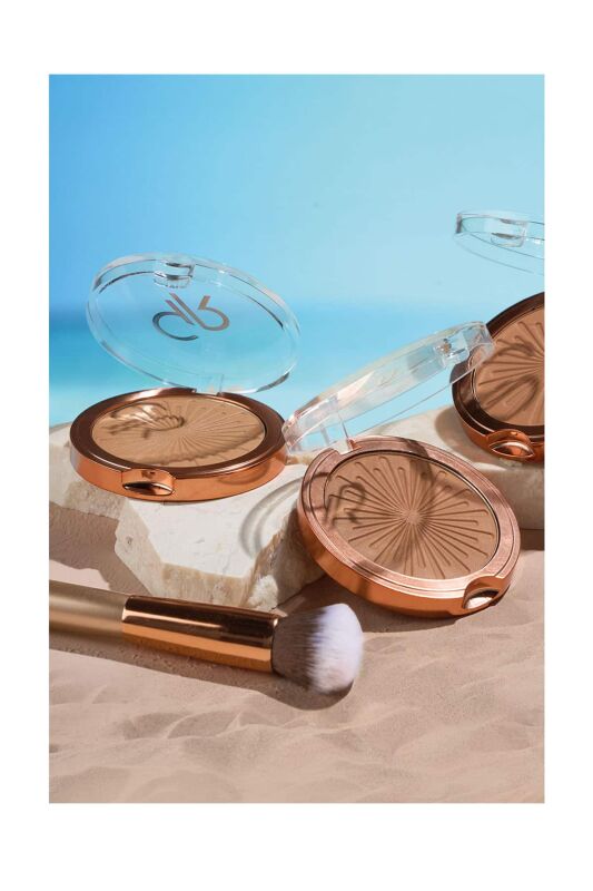 Sun Bright Bronzer Powder - 03 Golden Bronze - Bronzlaştırıcı Pudra - 4